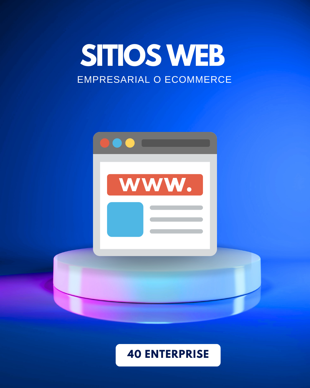 SITIOS WEB & ECOMMERCE