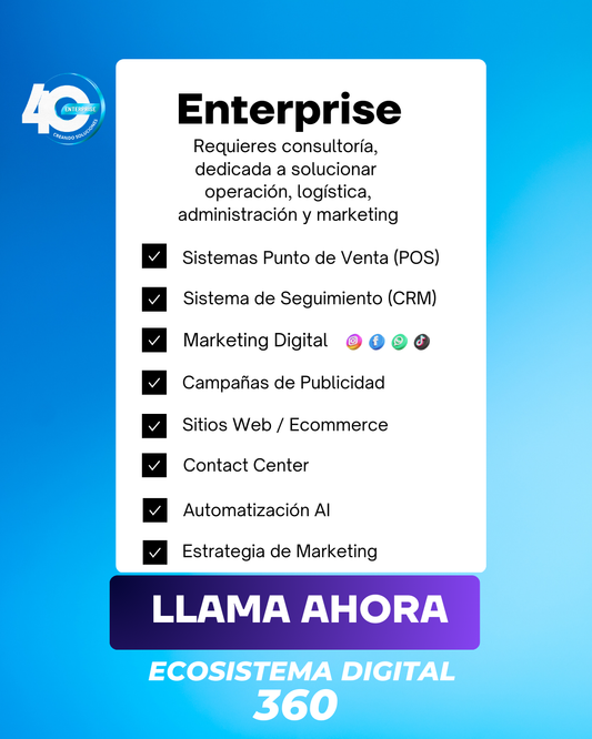 Paquete Enterprise (Ecosistema Digital 360)